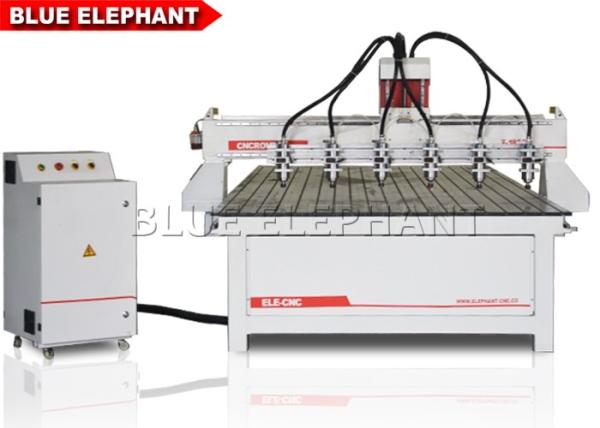 Taiwan doublenut ball screw,imported square guide rail , Cheap 4 Axis CNC Rotary