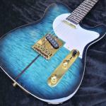 TUFF DOG Guitar High quality custom blue COLOR Rosewood fingerboard Free