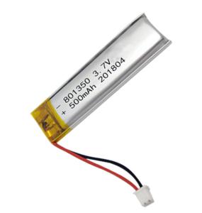 China 801350 3.7v 500mah 1.85wh Lipo Battery Power Bank KC CB Certification factory