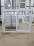 PVC Upvc Vinyl Plastic Sliding Windows Energy Saving Environmental Protection