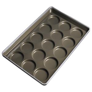 China Rk Bakeware China-Big Mac 5 Inch Nonstick Hamburger Bun Tray factory