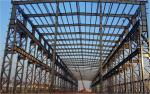 Prefab Steel Industrial Building / Steel Frame Industrial Buildings Construction