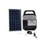 Painted Matte FM Radio Solar Panel Energy System Outdoor Solar Led Camping