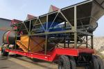 JZM1500 Construction Equipment 75m3/H Mobile Concrete Batching Plant