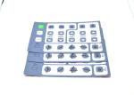 Custom Tactile Embossed Button Membrane Switch Panel 180mmx110mm Size