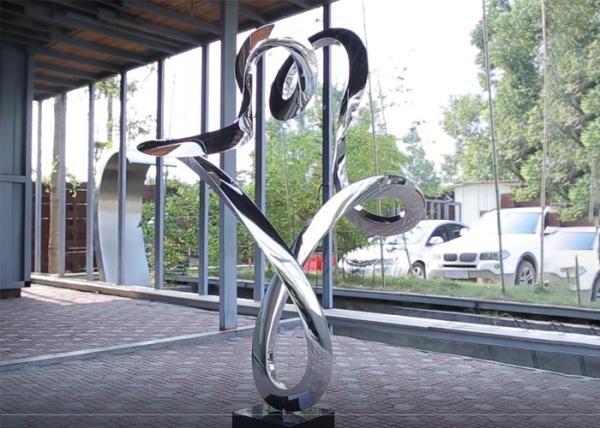 Decoration Mirror Stainless Steel Sculpture Stainless Steel Sculpture Manufactur