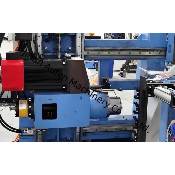 Total 52KW Power CNC I Beam Drilling Marking Machine 2KW Servo Motor Of Drilling Infeeding