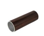 0.75 - 0.8” Inch Diameter Circle Aluminium Round Tube With Wooden Color