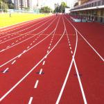 EPDM Rubber Athletic Synthetic Track 13mm Tartan Running Track Shore A