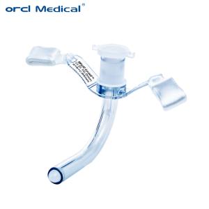China High Transparent Uncuffed Tracheostomy Tube Surgical Instruments For Single Use factory