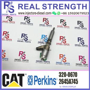 GENUINE AND BRAND NEW FUEL INJECTOR 2645A745, 2645A733, 2645A717, 320-0670,