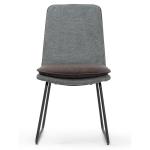 Antique Room Furniture Upholstered 89cm 6KGS PU Leather Leisure Chair
