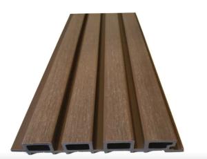 China OEM Exterior WPC Wall Panel Cladding Decorative Wood Plastic Composite Wall Board factory