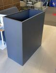 Geometric Metal Planter Pots Weatherproof In Black Gold And Silver
