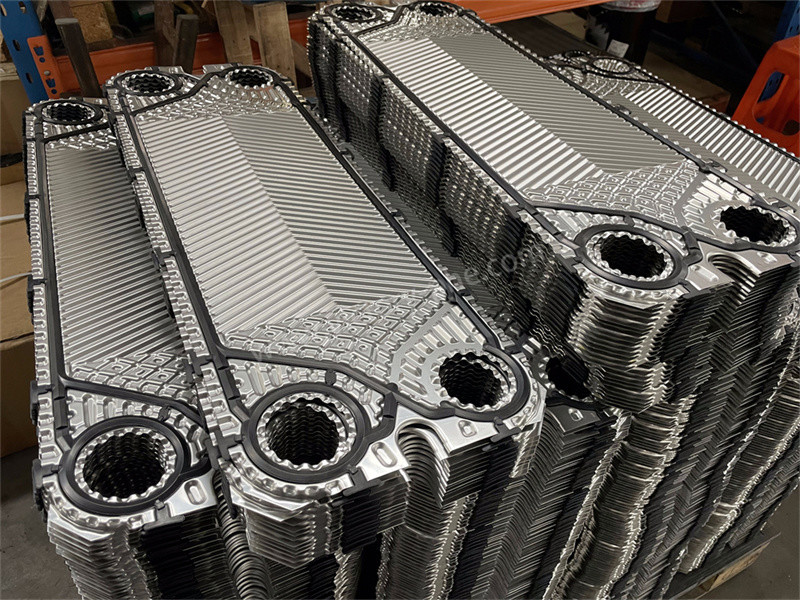 Exchangeable Plate Fin Heat Exchanger Plate For Evaporator Condenser