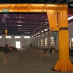 7.5 Ton Pillar Mounted Jib Crane Anti Collision System BZD Type Cantilever Crane