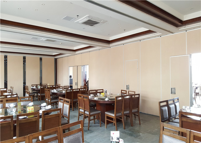 65mm Movable Sound Proof Partitions Aluminum Interior Wall Panel For Office