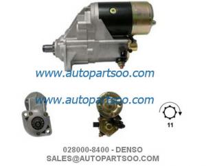 China 028000-8400 028000-8401 - DENSO Starter Motor 12V 2.5KW 11T MOTORES DE ARRANQUE factory