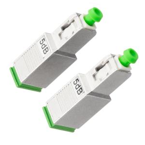 China SC APC Optical Fiber Attenuator 1dB 3dB 5dB 10dB For Data Center factory