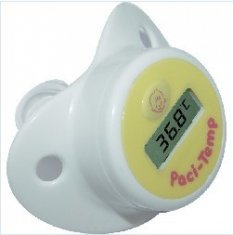 LCD Display Digital Baby Room Pacifier Thermometer with Beep Alarm
