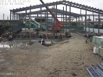 PU Panel Steel Frame Warehouses Cold Room Pre Engineered Metal Building Custom