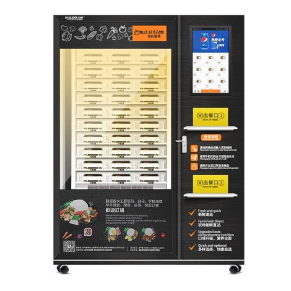 China Hot Sandwich Vending Machine Burger Vending Machine With Microwave Oven factory