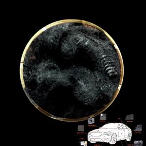 China Soft Low Melt Polyester Staple Fiber Psf Black factory