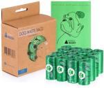 Dog Poop Bag Fully Degradable Eco friendly Pet Waste Poo Bags with Dispenser