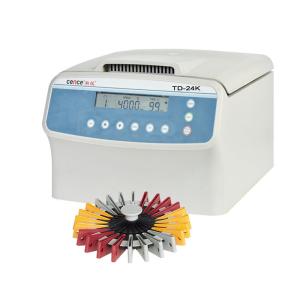 China TD-24K Medical Centrifuge Machine Low Speed for Blood Type Card factory
