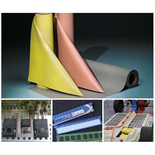 China Light Amber Punctures Resistant Thermal Insulation Materials For  MOSFETs & IGBTs factory