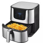 Oil Free Stainless Steel Electric kitchenaid air fryer oven 5.5L 7L XL Digital 8