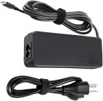 Thin Black Laptop Power AC Adapter 20V 3.25A 65W Lenovo USB C Charger