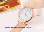 Simple Clean Design Wrist Watch With Alloy Case, alloy Strap For ladies