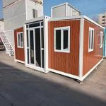 Extended Living Quick Installation Mobile Living Container House for Portable