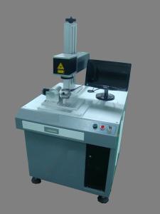 China Rotating Marking 20 W Fiber Laser Marker for Round Shape Products factory