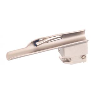 China OEM Medical CNC Machining Parts Intubation Miller Blade Golden Stainless Steel factory
