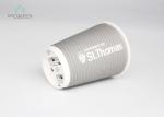 Insulated Disposable Ripple Coffee Cups ,Take Out Coffee Cup PLA Lining