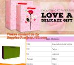 Jewelry paper bag,Special handle design,paper bag,Fashion gift paper bag with