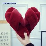 Fashion Ladies Furry Full Fur Slippers EUR36 - 41