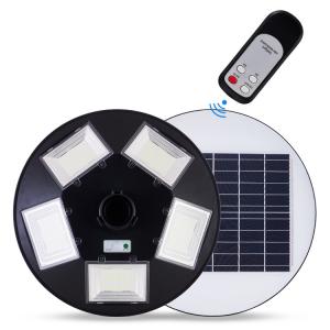 China High Bright Lighiting Source UFO Solar Post Light 250W For Garden Lighting factory