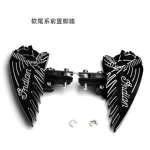 Easy Installation Foot Pedal Aluminum Alloy Pedal (with Wing-shaped Design), Customizable Colors