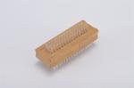 brown boot shoe brush cleaning Wooden Handle Horsehair Pighair PP Bristle