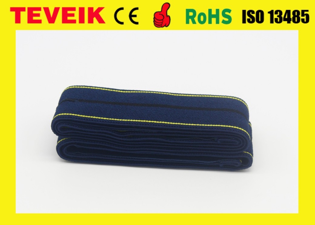 Medical Reusable Pregnant Woman CTG Belt For Fetal Monitor with Self-Adhesive Buckle