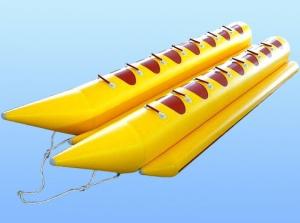 China Customized Durable Inflatable Fly Fish Banana Boat / Toy Inflatable Boat factory