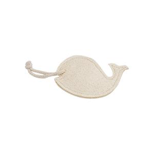 China Fish Shape Loofah Body Scrubber Shower Exfoliating Pad 13x10 cm factory