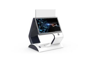China Industrial Design POS Integrated Terminal Dual Display Capacitive Touch Panel factory