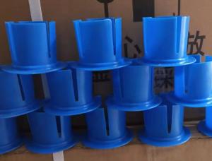 China 50mm Stretch Winding Hand Guard Film Puller 2 Inch Pull Film Ring Blue Color factory