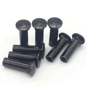 China Black Flat Head Aluminum Rivets M2 M3 M6 M8 M10 M12 Round Head Aluminum Rivets on sale