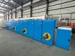 Cost-effective low-energy thermal bonding hot air through type oven for non