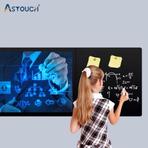China Classroom Intelligent Blackboard 4k Smart Black Board Pcap Touch factory